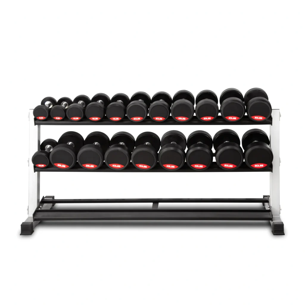 SET DE 10 PARES DE MANCUERNAS REDONDAS (5 lbs – 50 lbs)