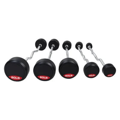 SET DE 5 BARRAS Z DE PESO FIJO (20 lbs - 60 lbs)