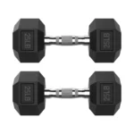 Mancuernas Hexagonales (3lb - 100lb) - Par de 25 Libras