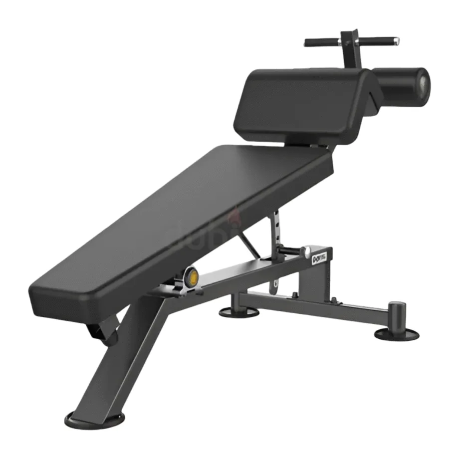 Banco declinado ajustable
