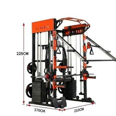Máquina Smith Machine Onyx Pro Peso Integrado