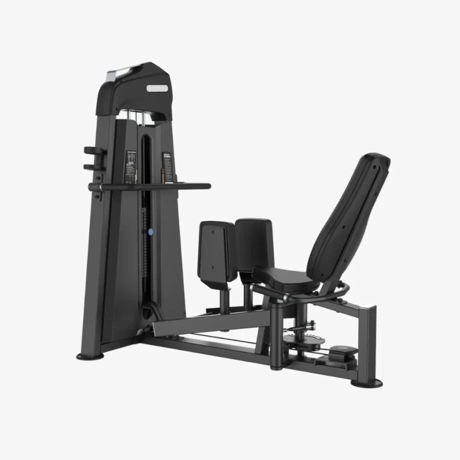 Equipo abductor con peso integrado