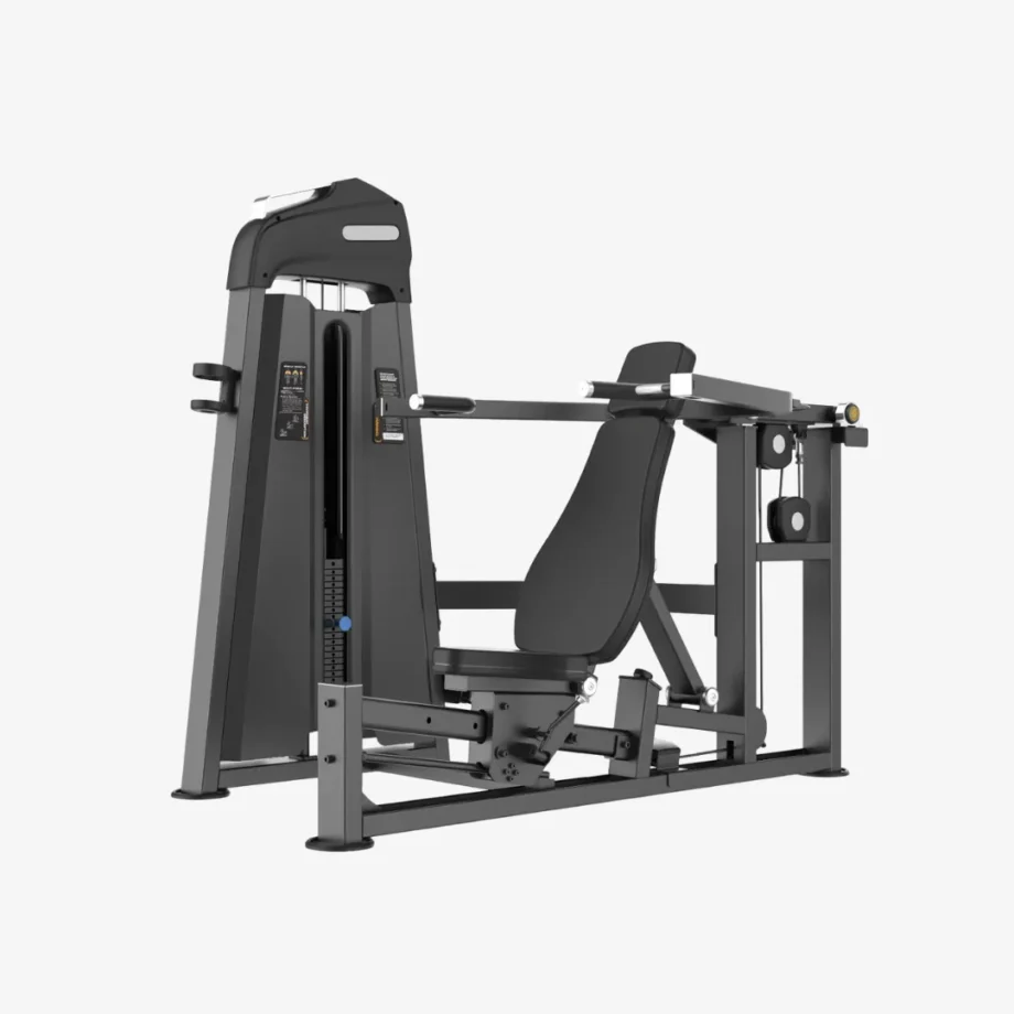 Equipo press de hombro y pecho con peso integrado