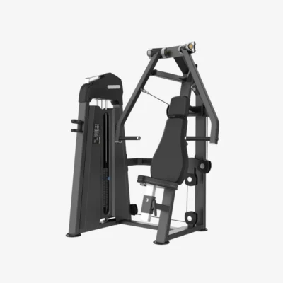 Equipo press de pecho vertical con peso integrado