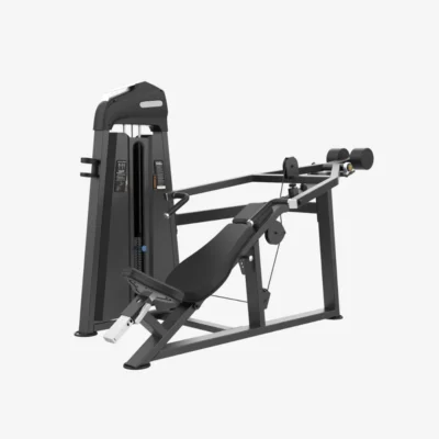 Equipo press inclinado con peso integrado