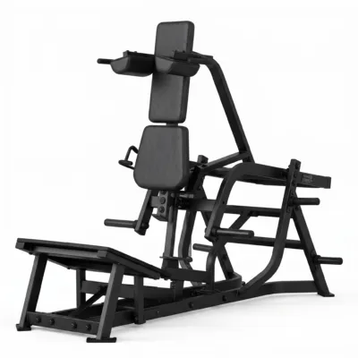 Prensa de Piernas Horizontal y Hack Squat
