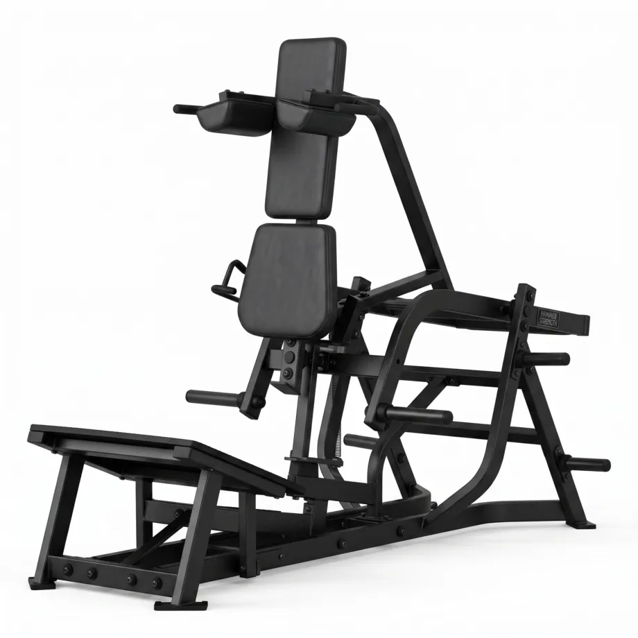 Prensa de Piernas Horizontal y Hack Squat