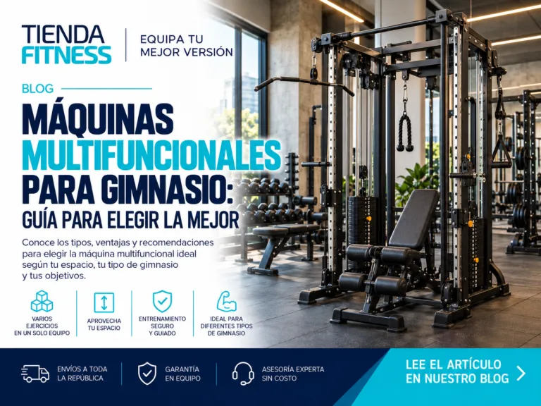 Máquinas multifuncionales para gimnasio: guía para elegir la mejor
