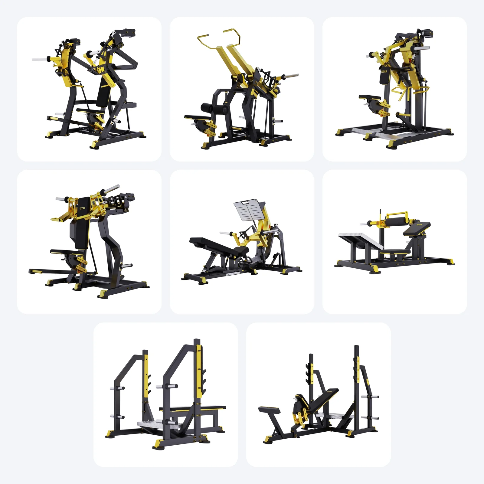 Paquete Gym Titan Fuerza